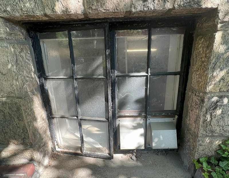 Early 1900's steel casement window